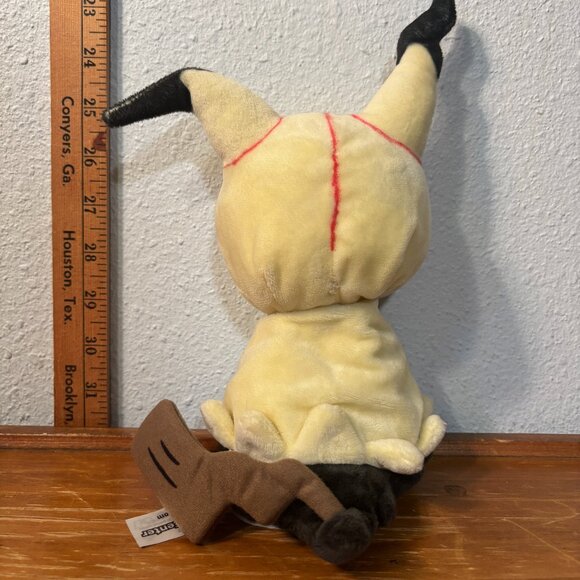 Pokemon Center 2016 Mimikyu (Disguised Form) Pokémon Sitting Cuties 7" Plush - Picture 2 of 5
